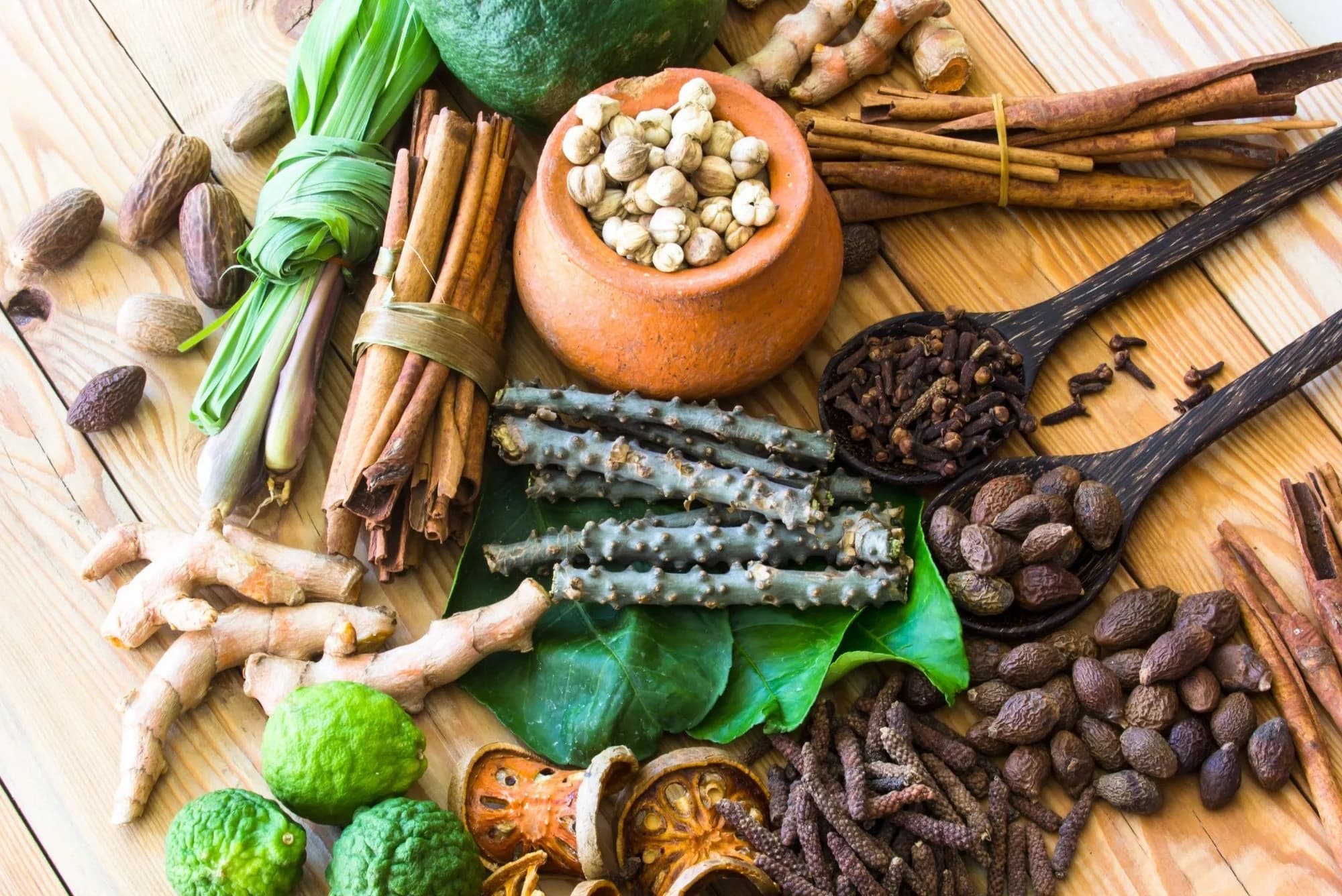 Ayurvedic herbs and therapeutic oils